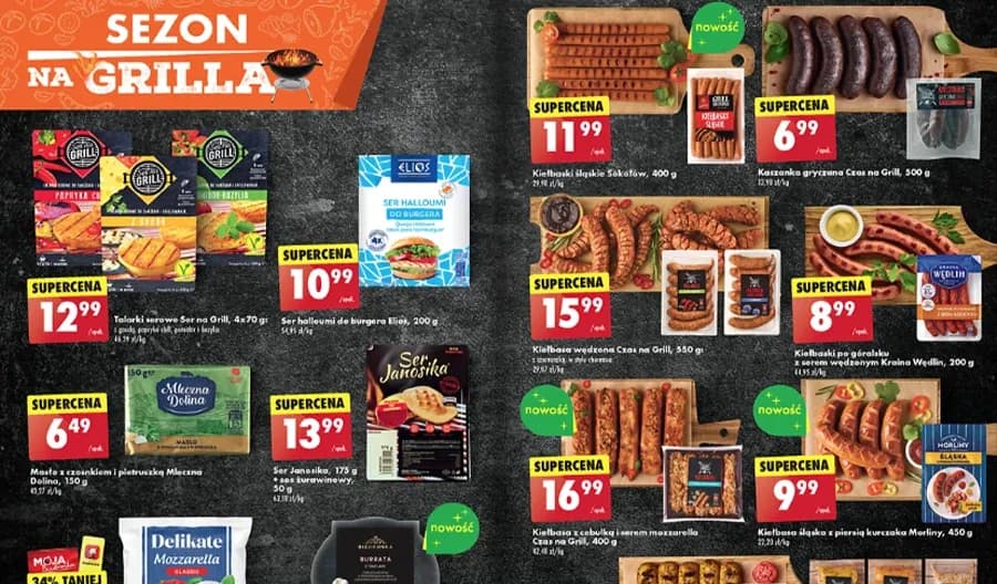 Biedronka na grilla: najlepsze promocje i produkty na letnie grillowanie
